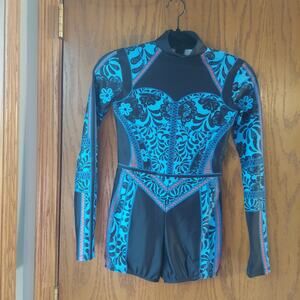 Alexandra Collection Love Again Biketard just for kixs dance Leotard Y14